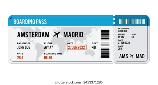 boarding pass