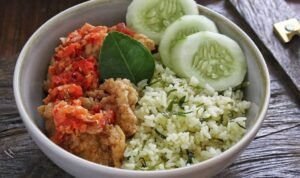 nasi daun jeruk