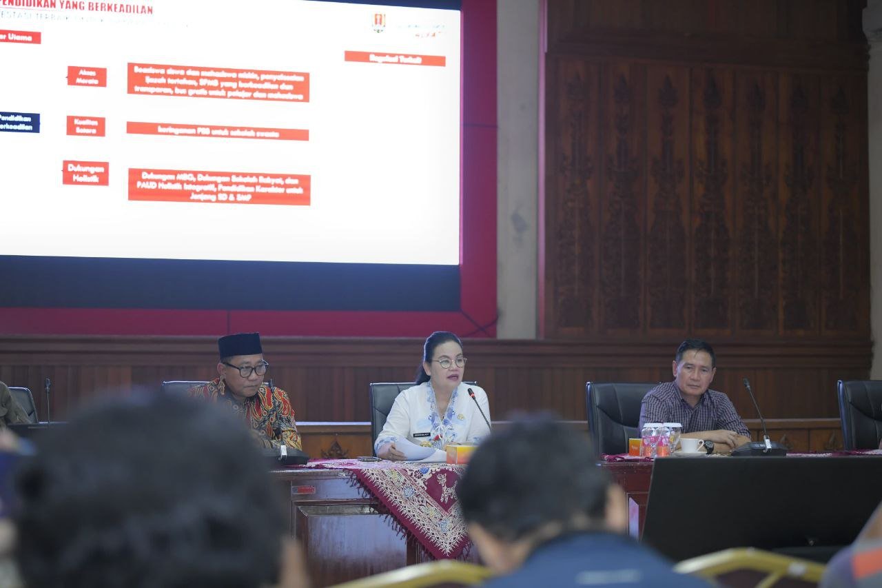konferensi pers yang digelar di Ruang Lokakrida Gedung Balaikota/istimewa