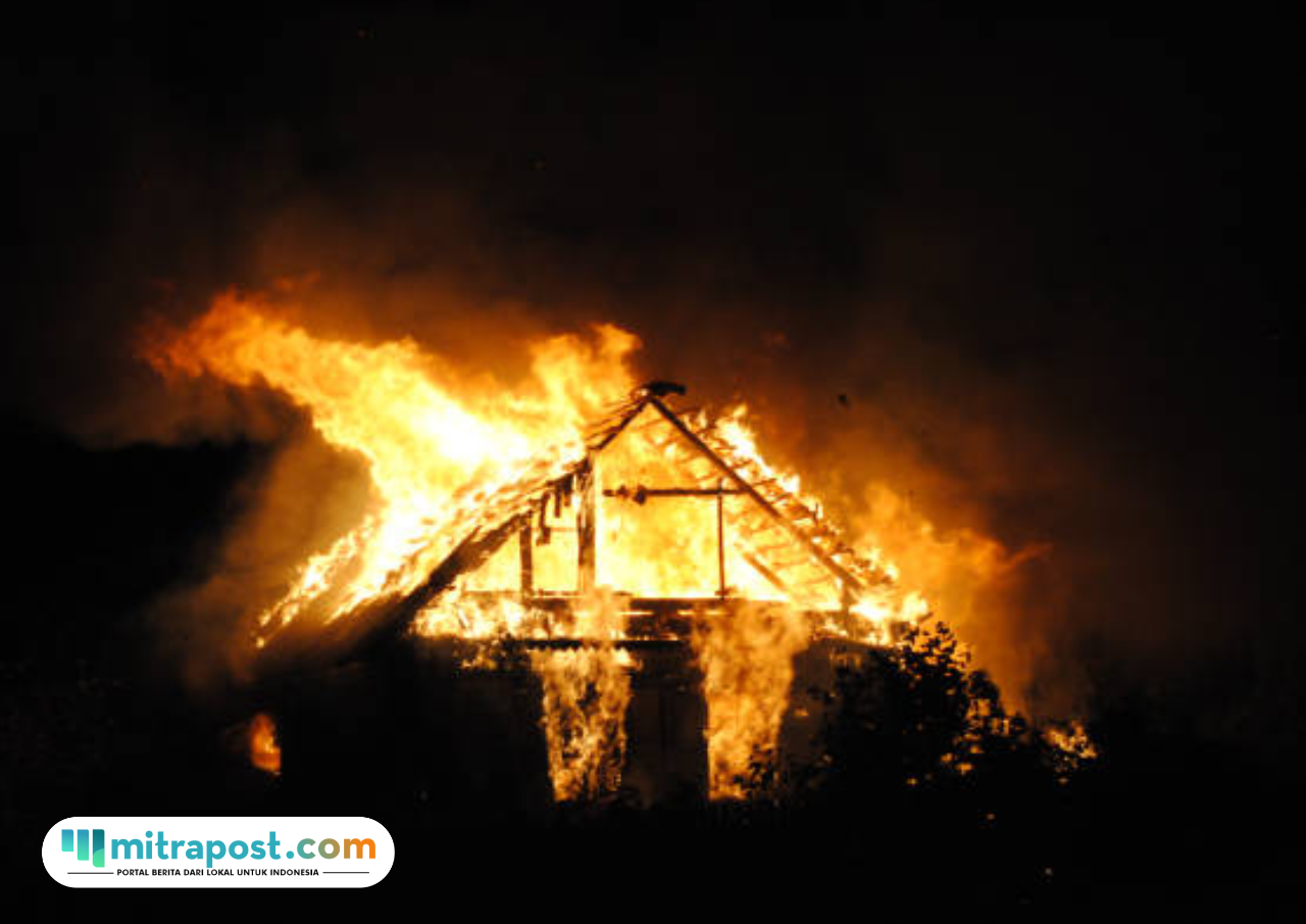 Bangunan Tempat Pembuatan Pigura di Pedurungan Semarang Terbakar