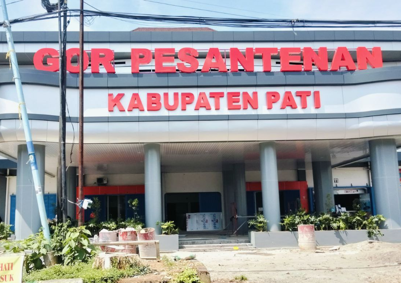 Bangunan Baru GOR Pesantenan Pati Bakal Diresmikan 17 Desember