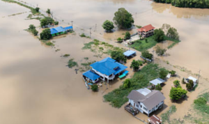 banjir Warga Tugu dan Ngaliyan Kebanjiran Akibat Tanggul Kali babon Jebol