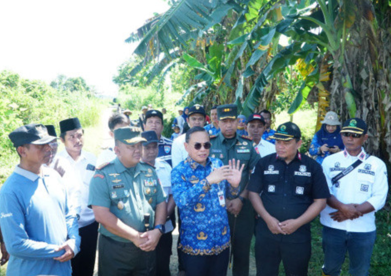 Tinjau Lokasi Pembangunan Batalyon Baru, Bupati Pati Soroti Kondisi Pegunungan Kendeng