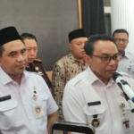 Plt Bupati Pati, Risma Ardhi Chandra dan Wakil Gubernur Jawa Tengah Taj Yasin