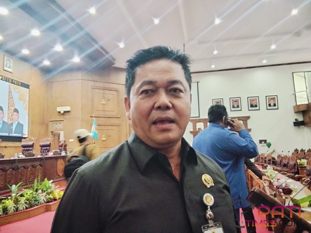 Foto : Ketua DPRD Kabupaten Pati, Ali Badruddin. (Sumber. Mitrapost.com/ Ilham)