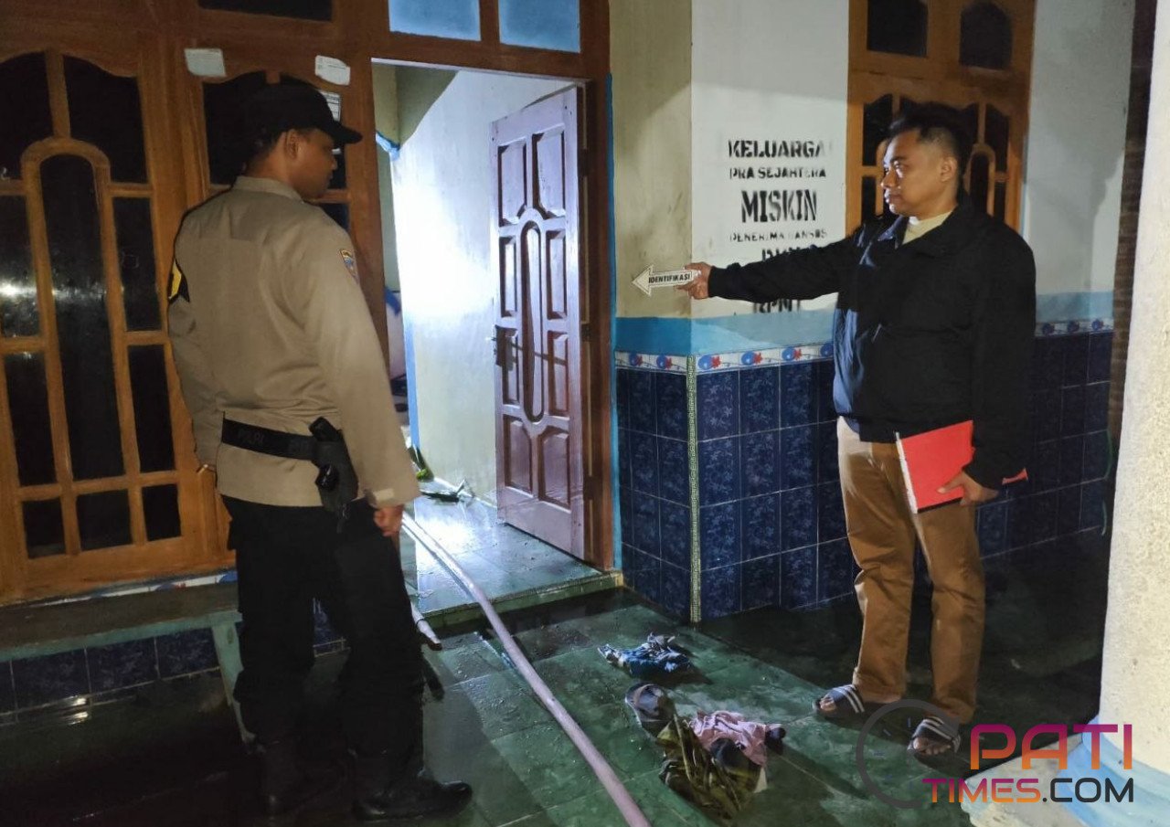 Pemuda di Sukolilo Pati Jadi Tersangka Dugaan Pembakaran Rumah Orang Tuanya Sendiri